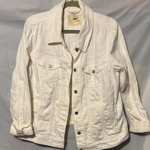 Levi’s Classic White Denim Jacket